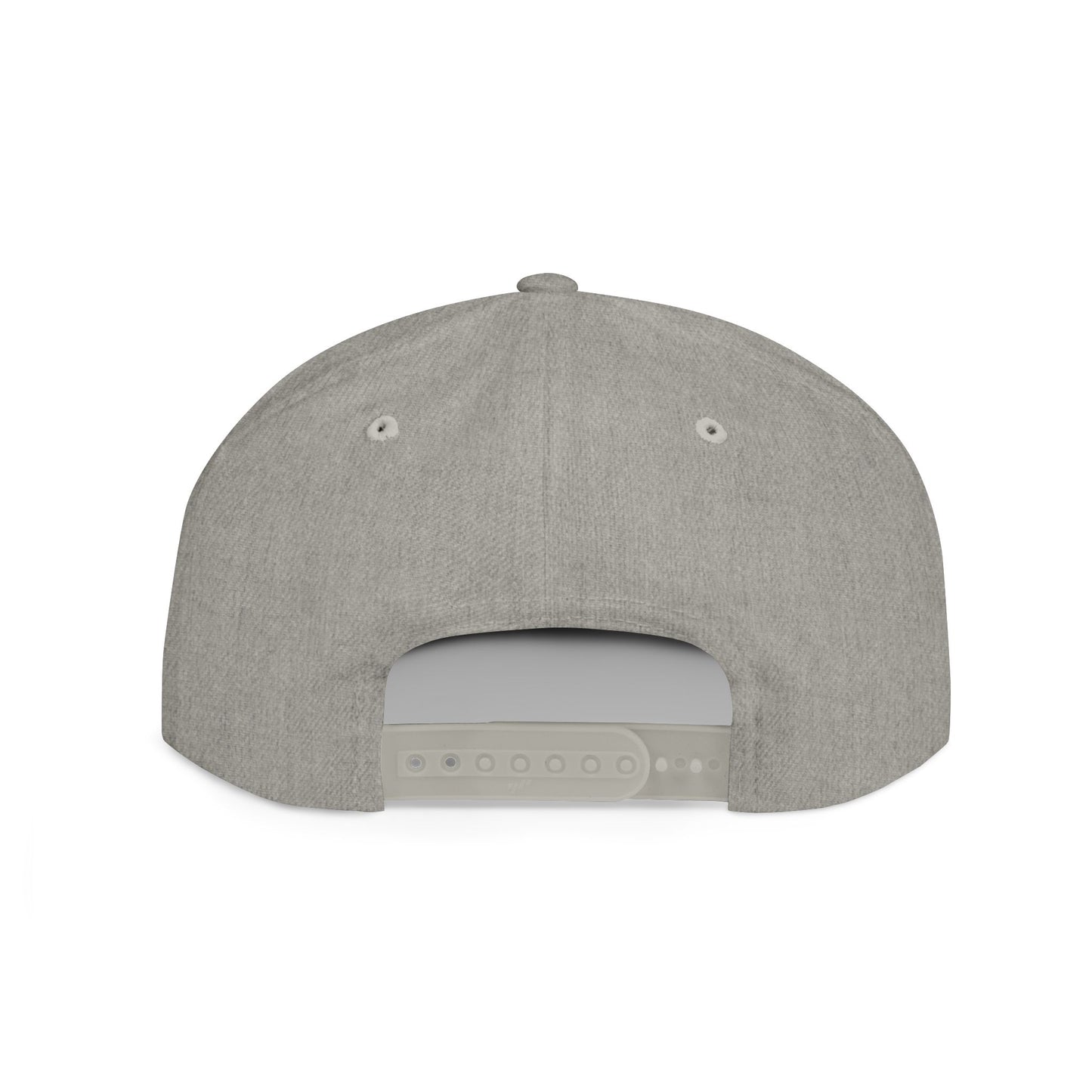 Salty & Lit Snapback- Heather Grey
