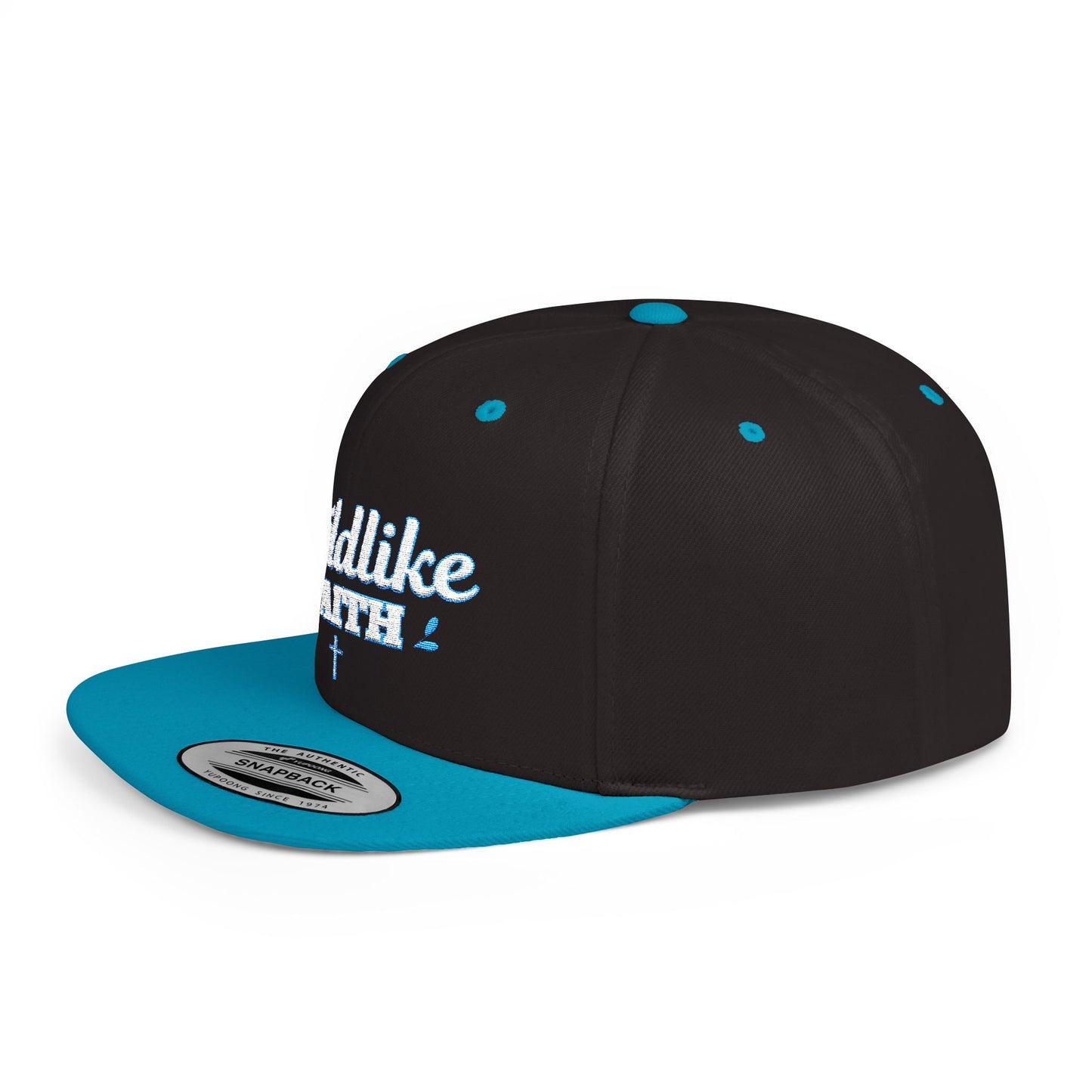 Childlike Faith Snapback- Teal