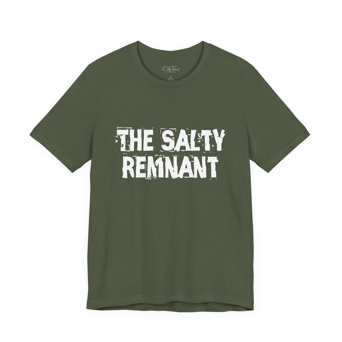 The Salty Remnant Tee- Vintage Navy- Matthew 5:13