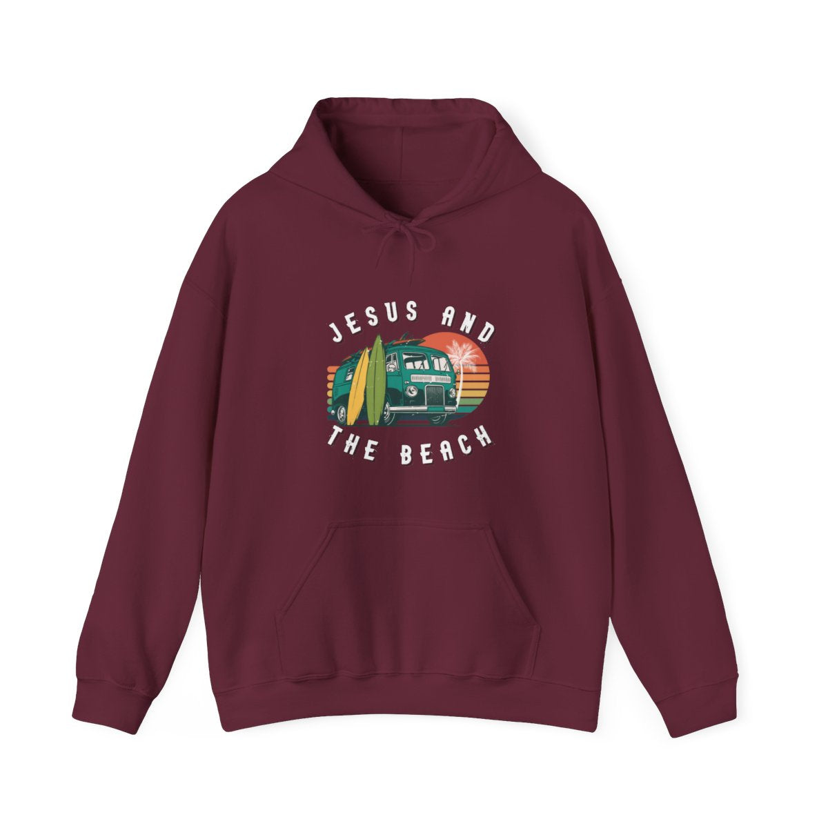 Jesus and The Beach Hoodie