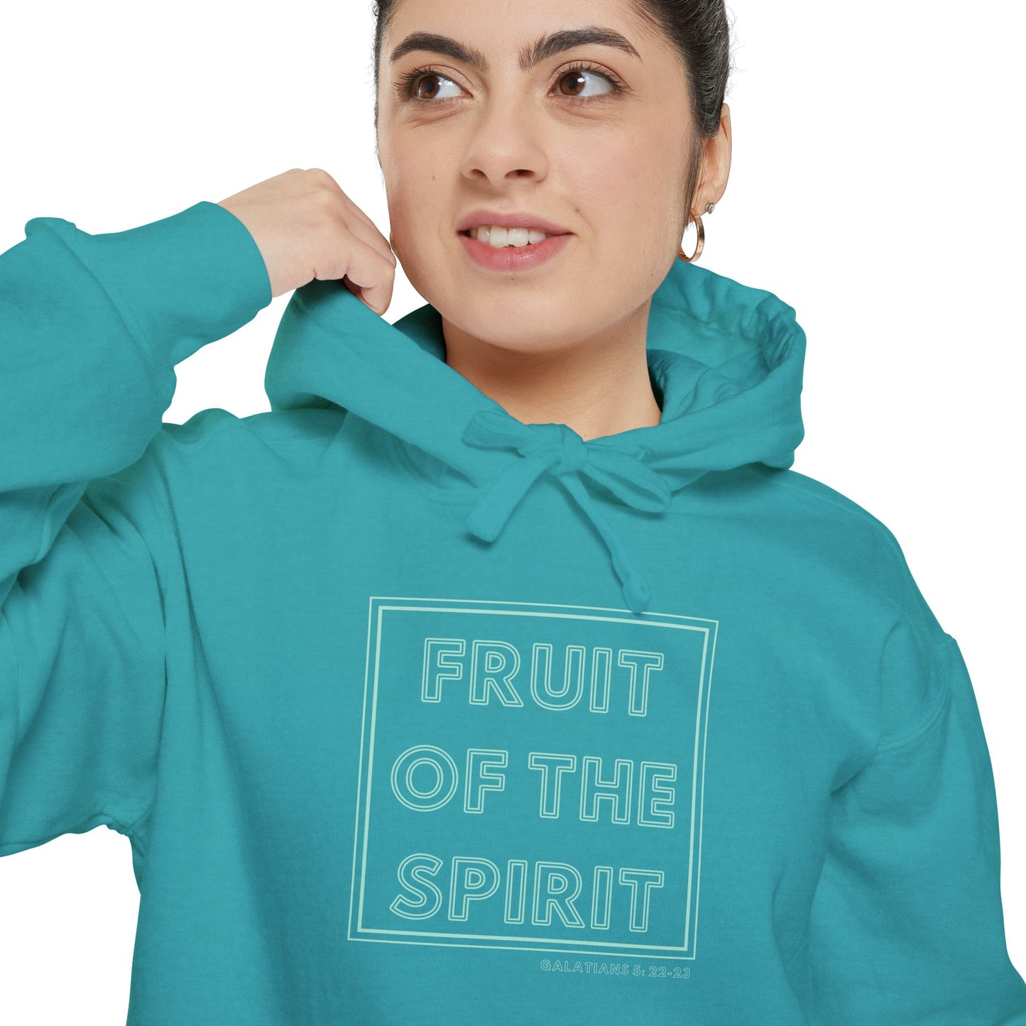 Fruit of the Spirit Hoodie - Galatians 5:22 Bible Verse Hoodie