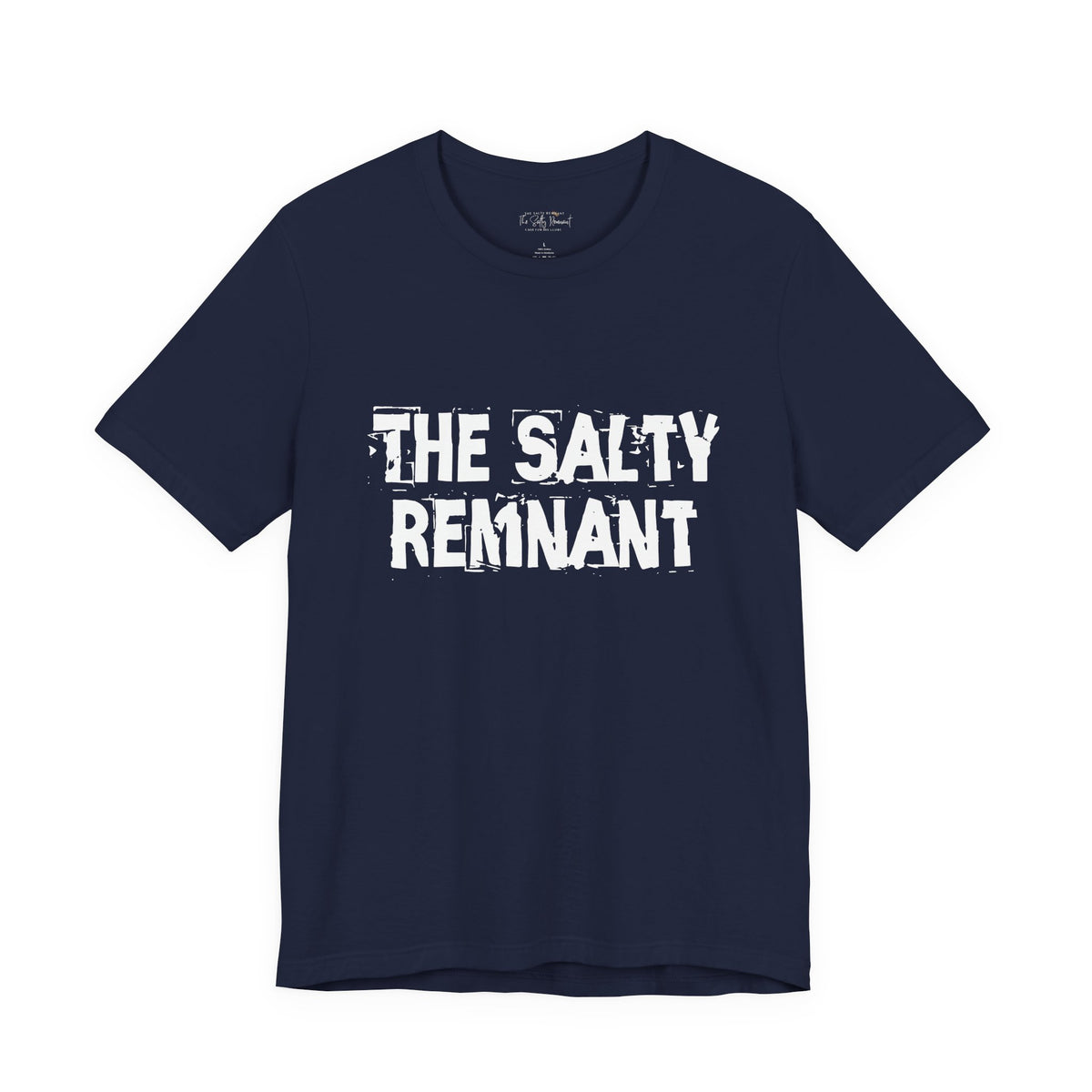 The Salty Remnant Tee- Vintage Navy- Matthew 5:13