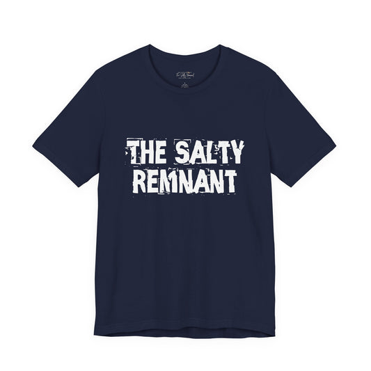 The Salty Remnant Tee- Vintage Navy- Matthew 5:13