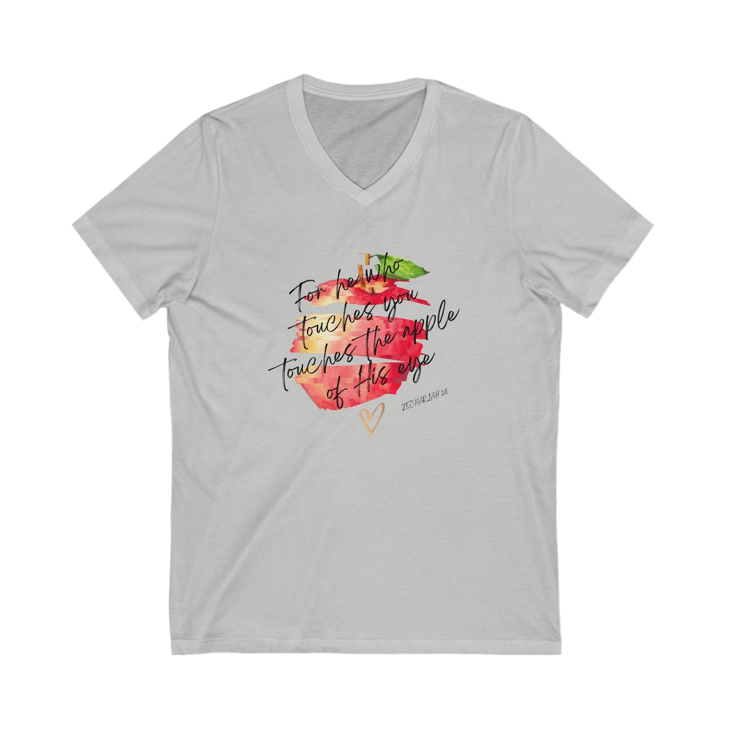 Apple of His Eye V-Neck Tee