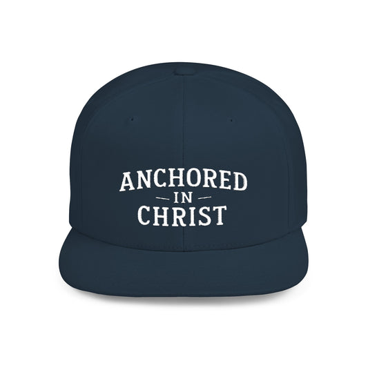 Anchored in Christ Snapback
