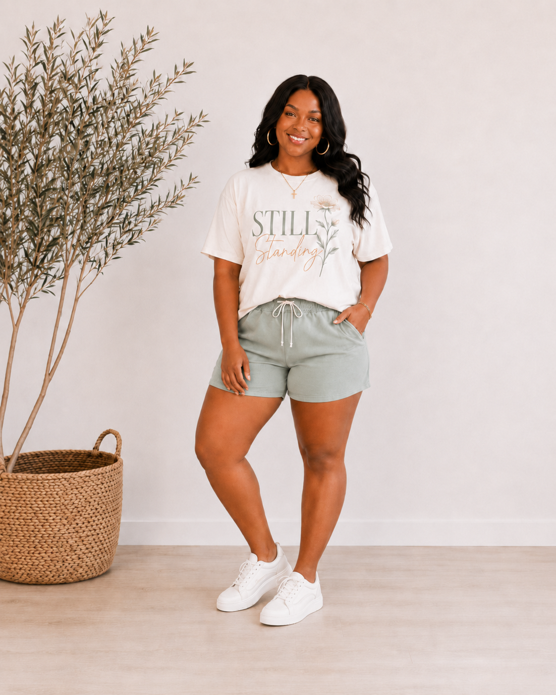 Still Standing Christian Tee – Psalm 46:5 Shirt