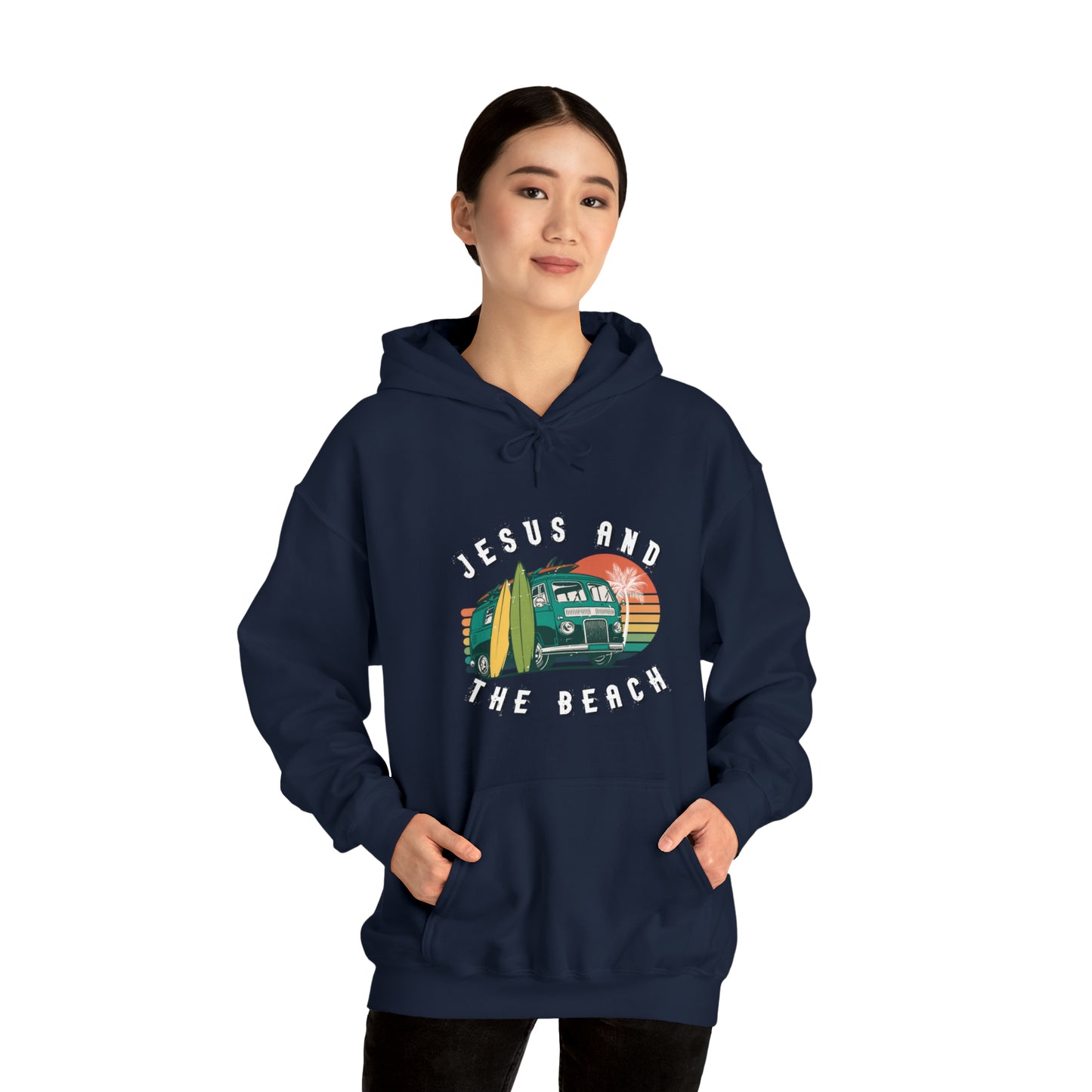 Jesus and The Beach Hoodie