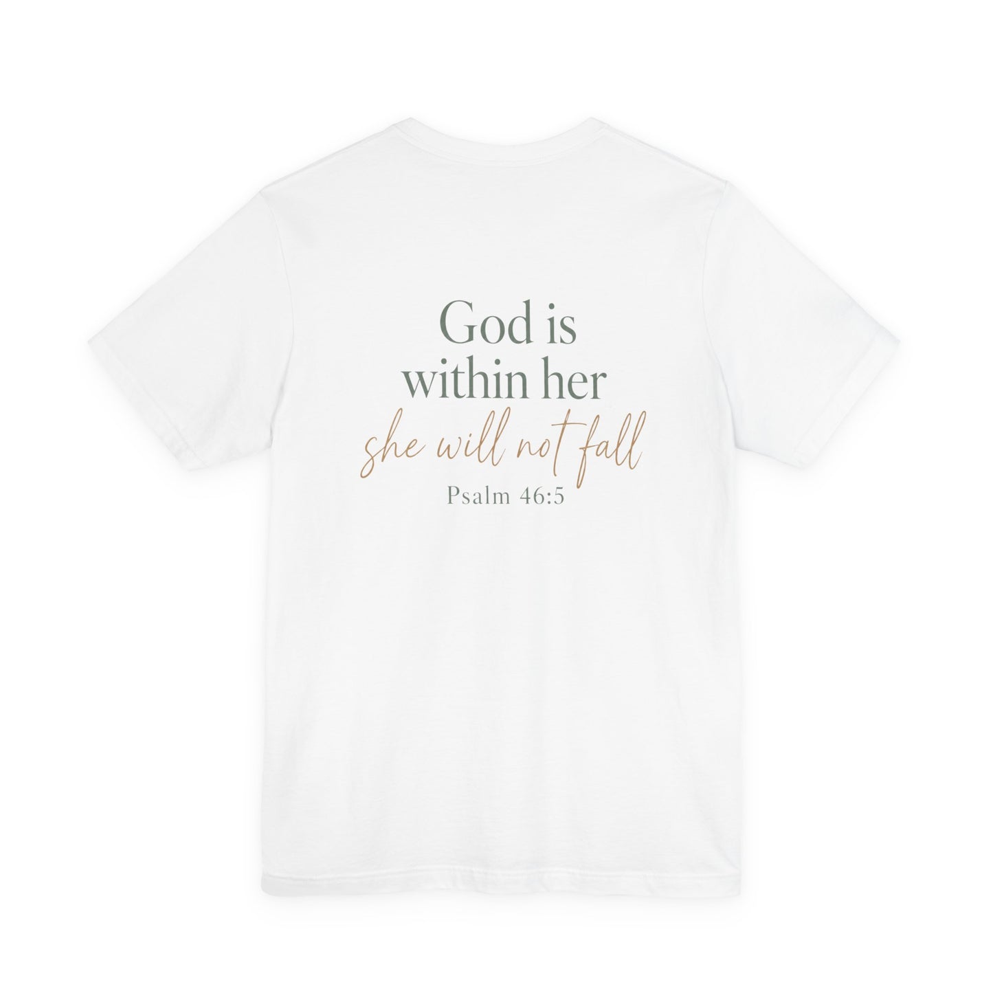 Still Standing Christian Tee – Psalm 46:5 Shirt