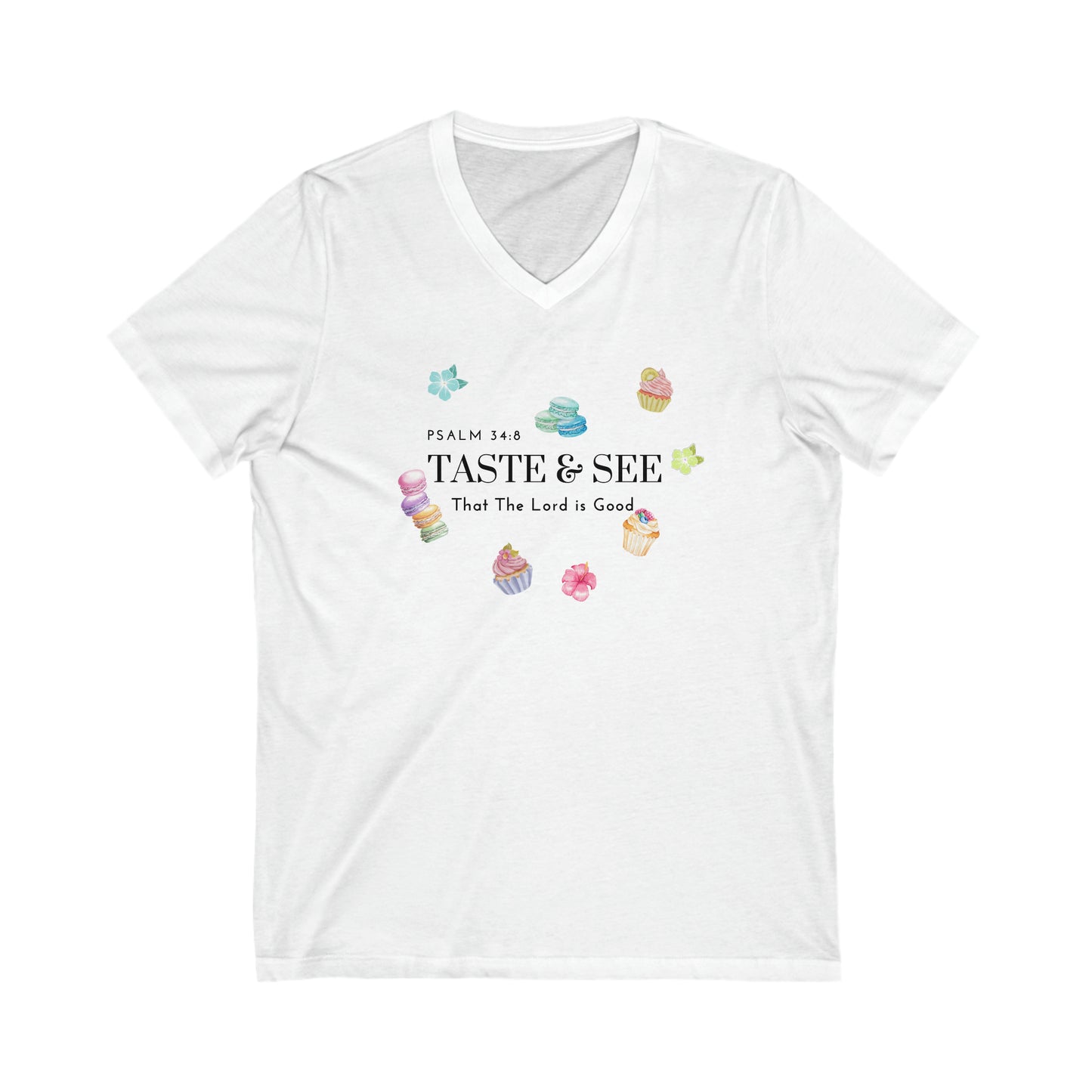 Taste & See V-Neck Tee