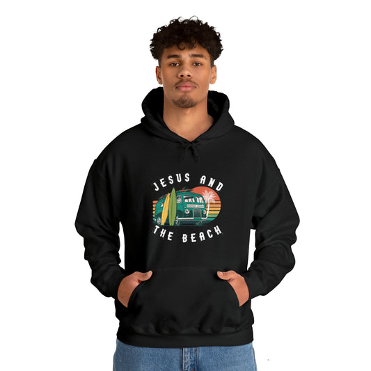 Jesus and The Beach Hoodie