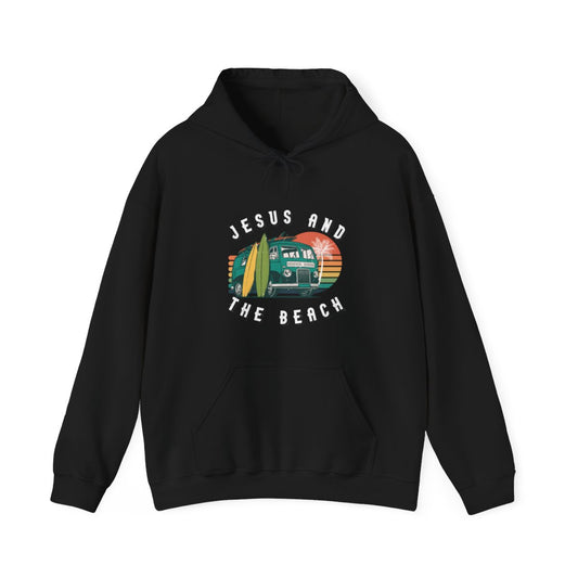 Jesus and The Beach Hoodie