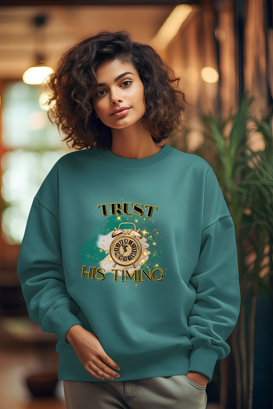 Trust HIS Timing Sweater